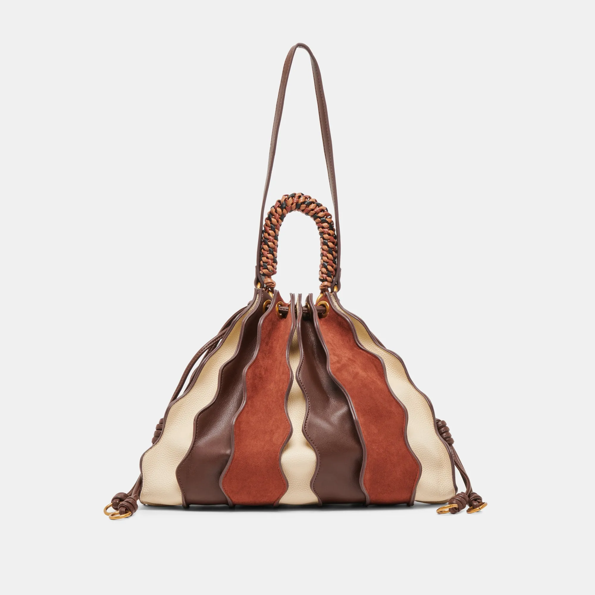 ANTONIA HANDBAG BROWN MULTI STELLA