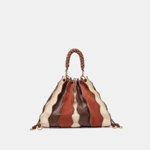 ANTONIA HANDBAG BROWN MULTI STELLA