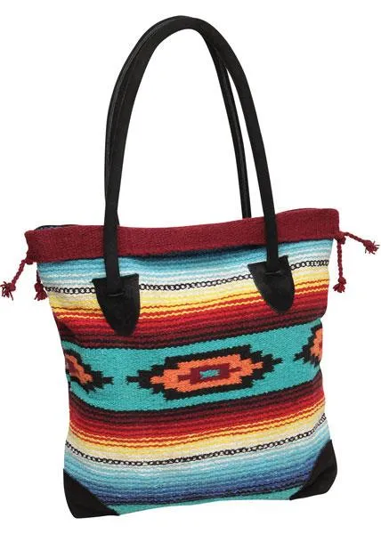 AZTEC SADDLE BLANKET BAGS