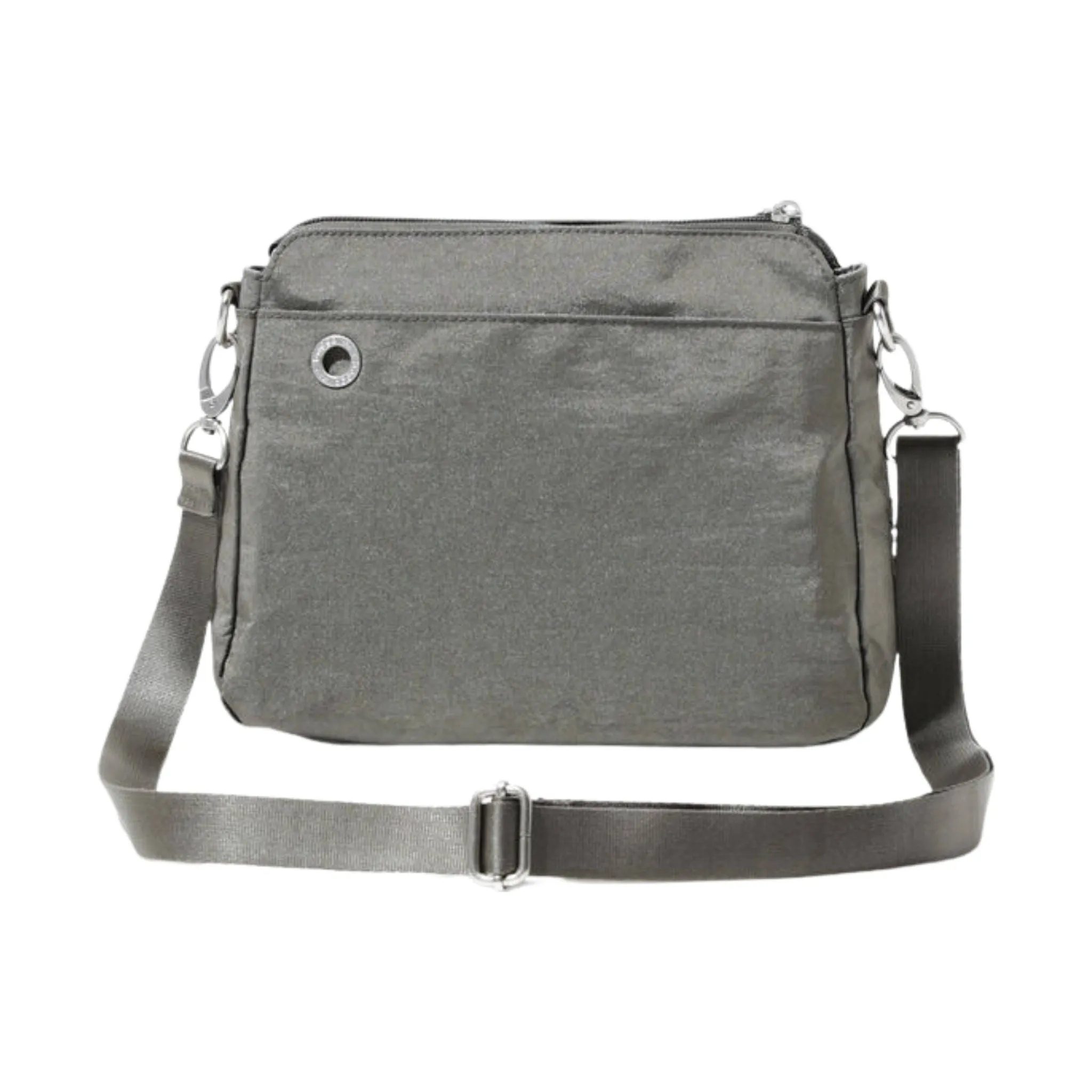 Baggallini Calais Crossbody Bag - Sterling Shimmer