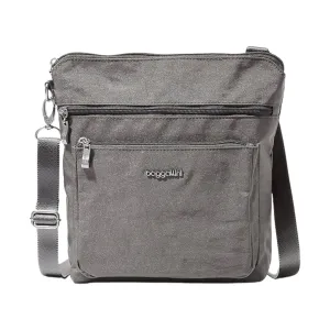 Baggallini Modern Large Pocket Crossbody - Sterling Shimmer