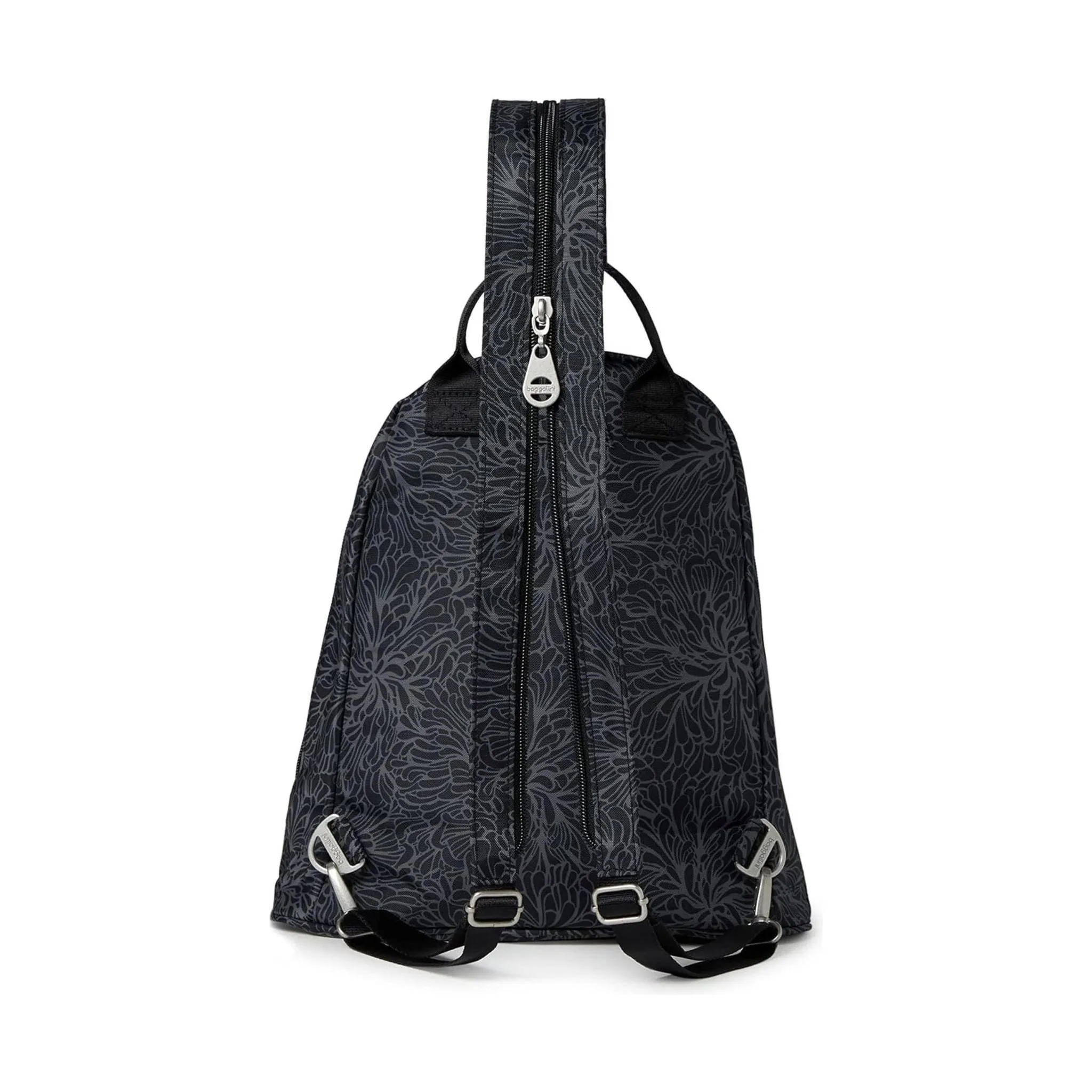 Baggallini Women's Naples Convertible Backpack - Midnight Blossom Print