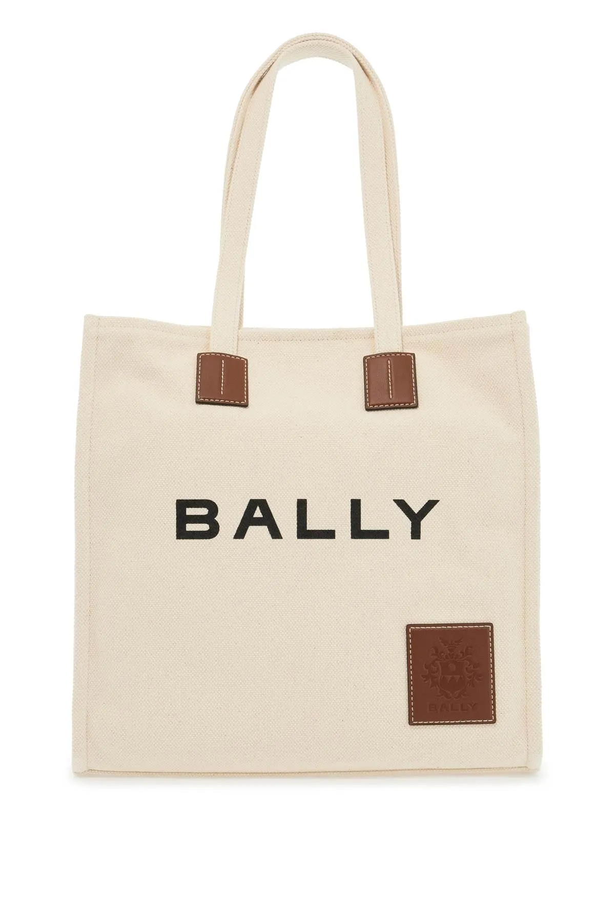 Bally Akelei Canvas Tote Bag With