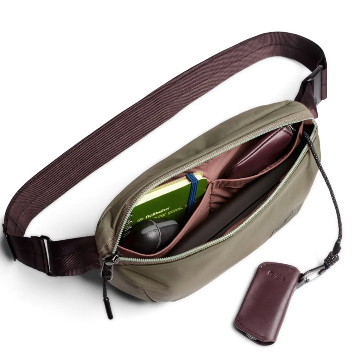 Bellroy Laneway Belt Bag in Seakelp