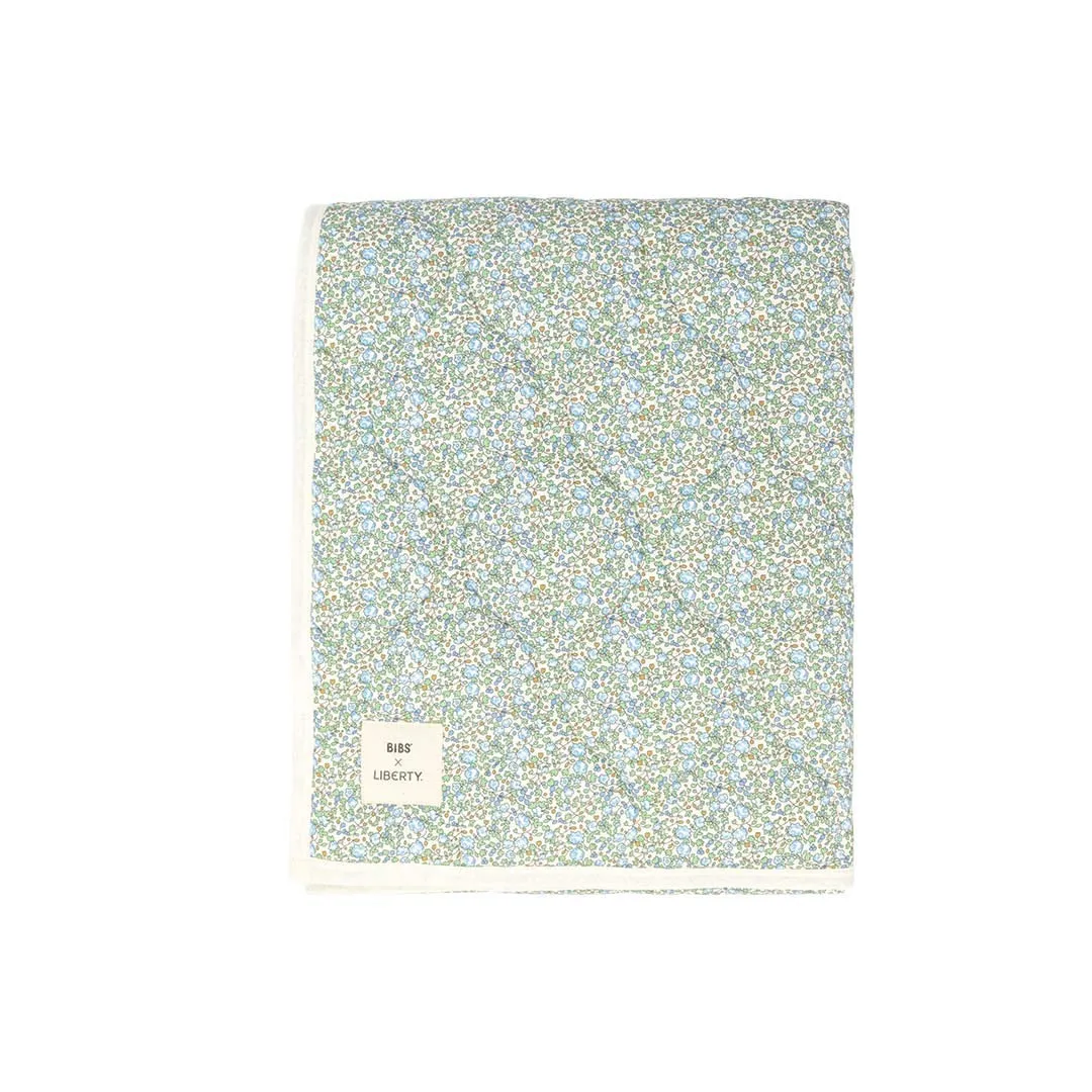 BIBS X LIBERTY Quilted Blanket - Eloise - Ivory