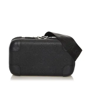 Black Louis Vuitton Taurillion Monogram Horizon Clutch Bag