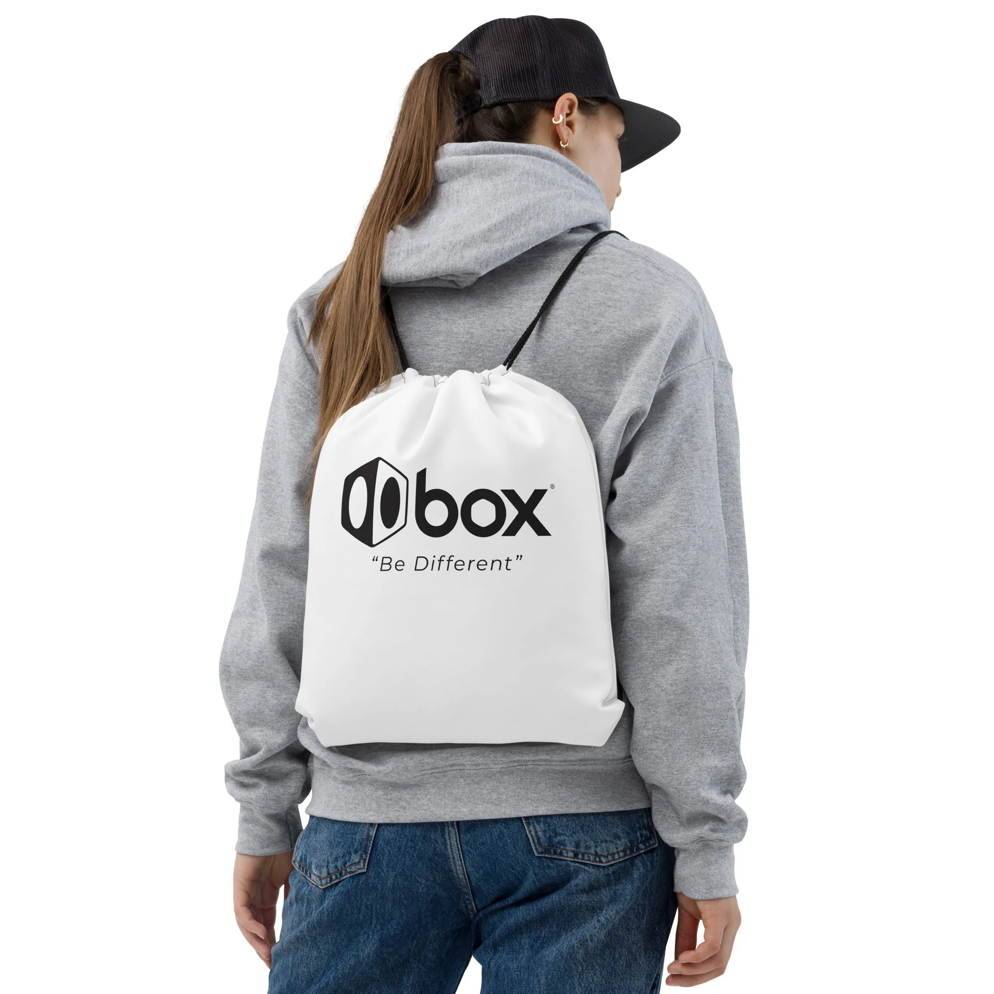 Box Drawstring Bag