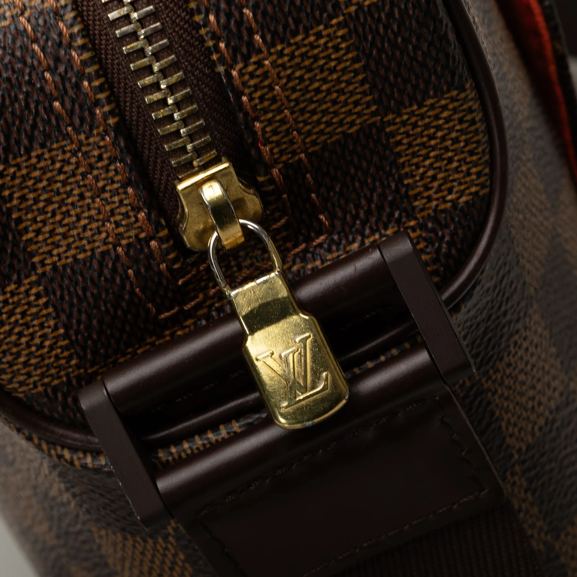 Brown Louis Vuitton Damier Ebene Olav PM Crossbody Bag