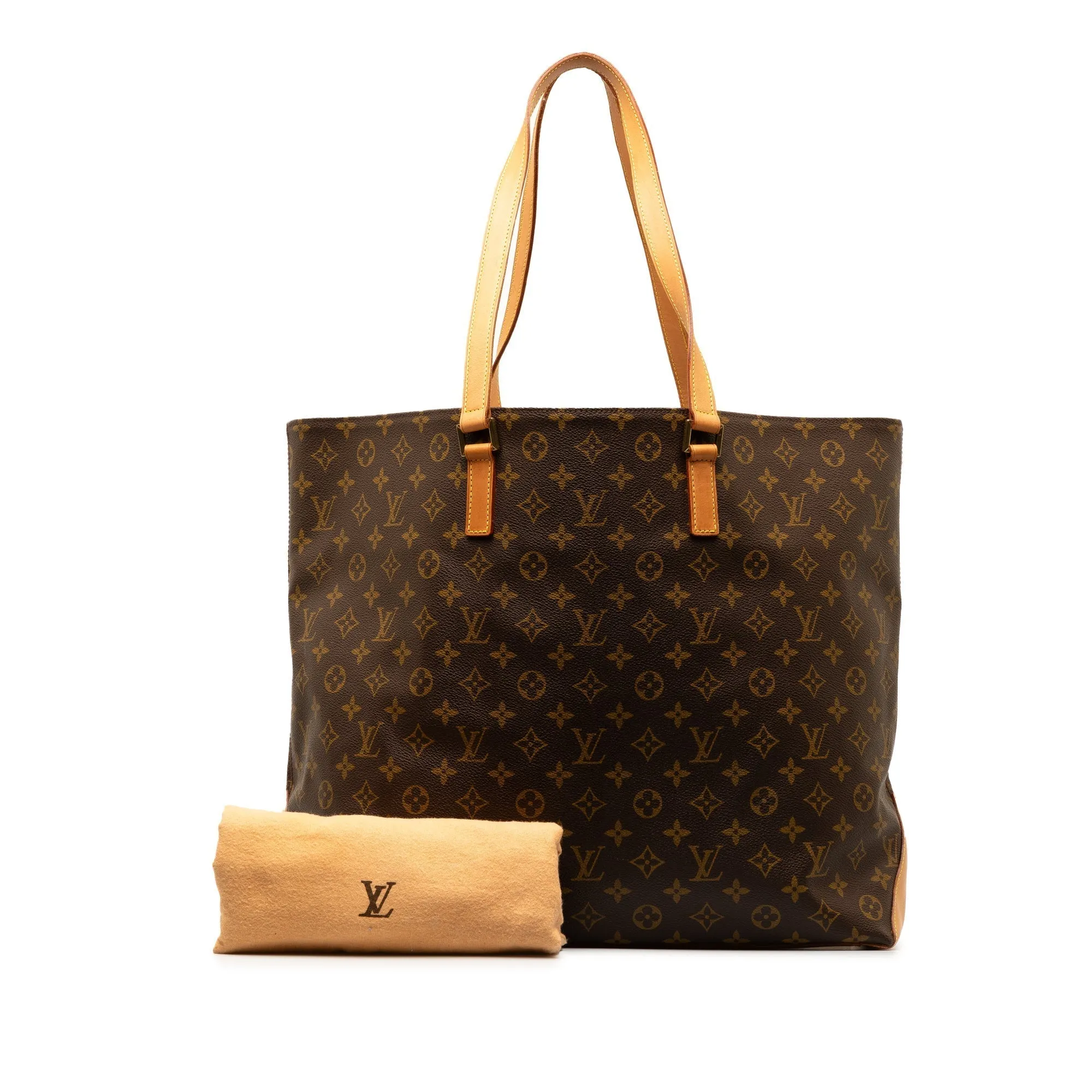 Brown Louis Vuitton Monogram Cabas Alto Tote Bag