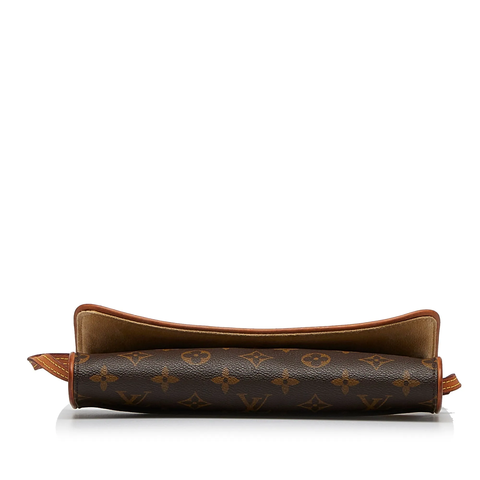 Brown Louis Vuitton Monogram Pochette Twin GM Crossbody Bag