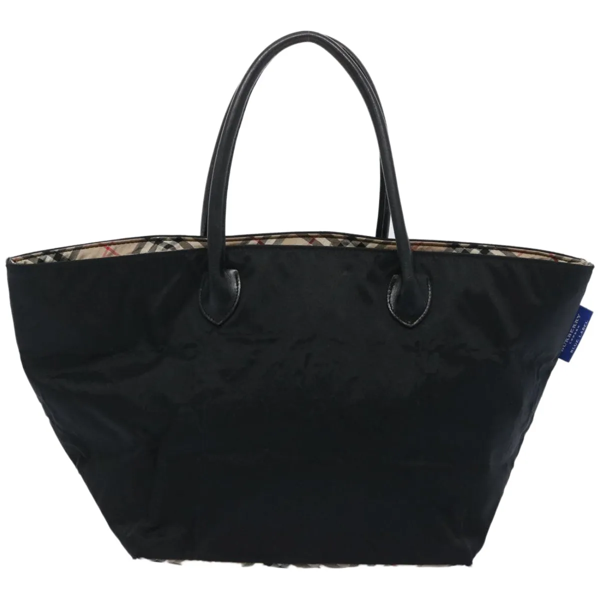 BURBERRY Blue Label Tote Bag Nylon Beige  ti1539