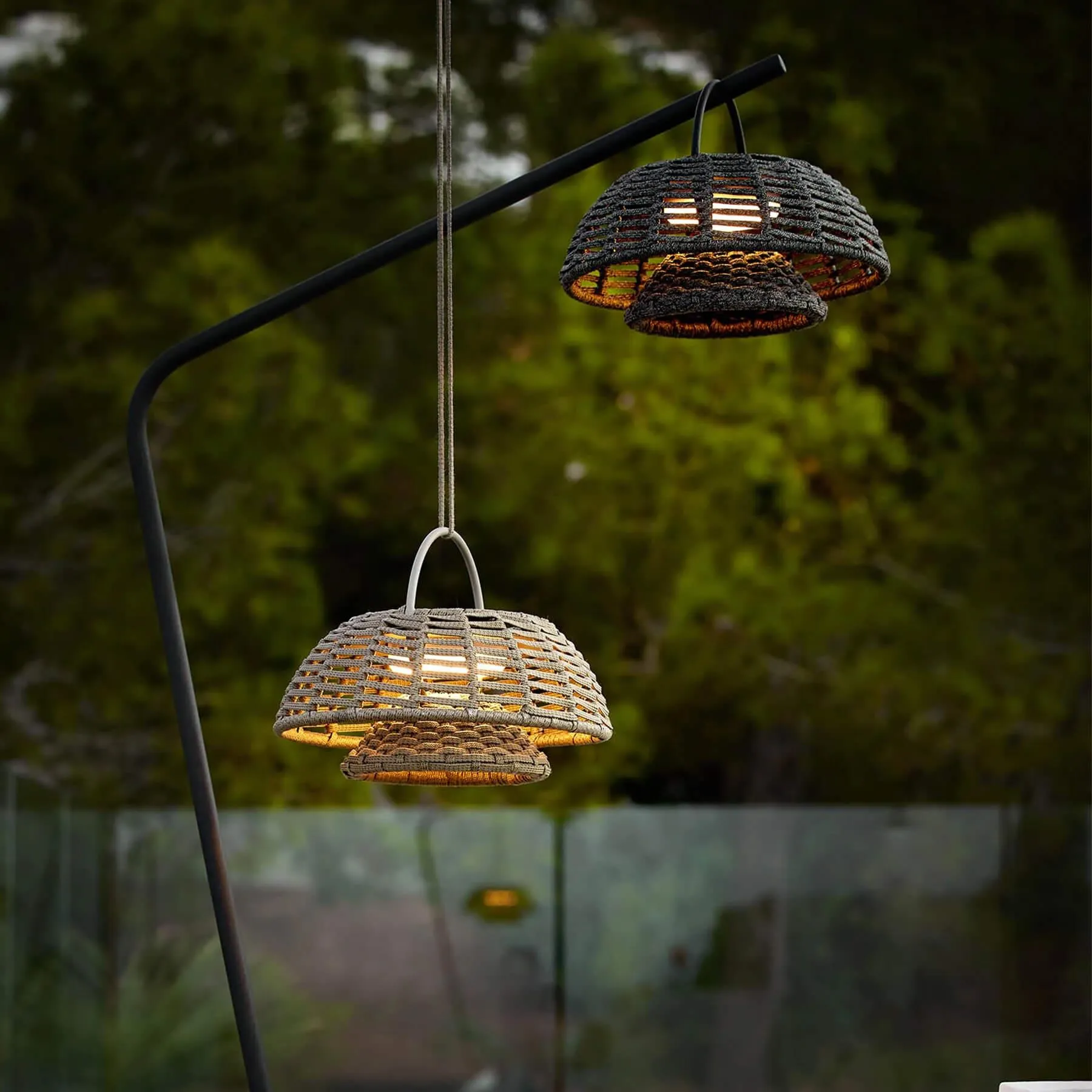 Cane-line Illusion Garden Hanging Light