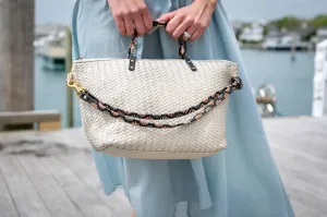 Chalk Woven Devon Bag