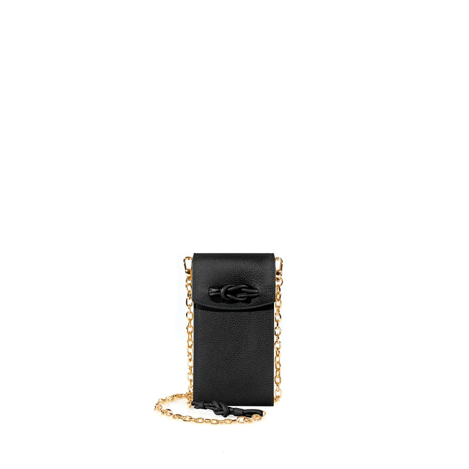 Cornwall, Black Phone Crossbody Bag