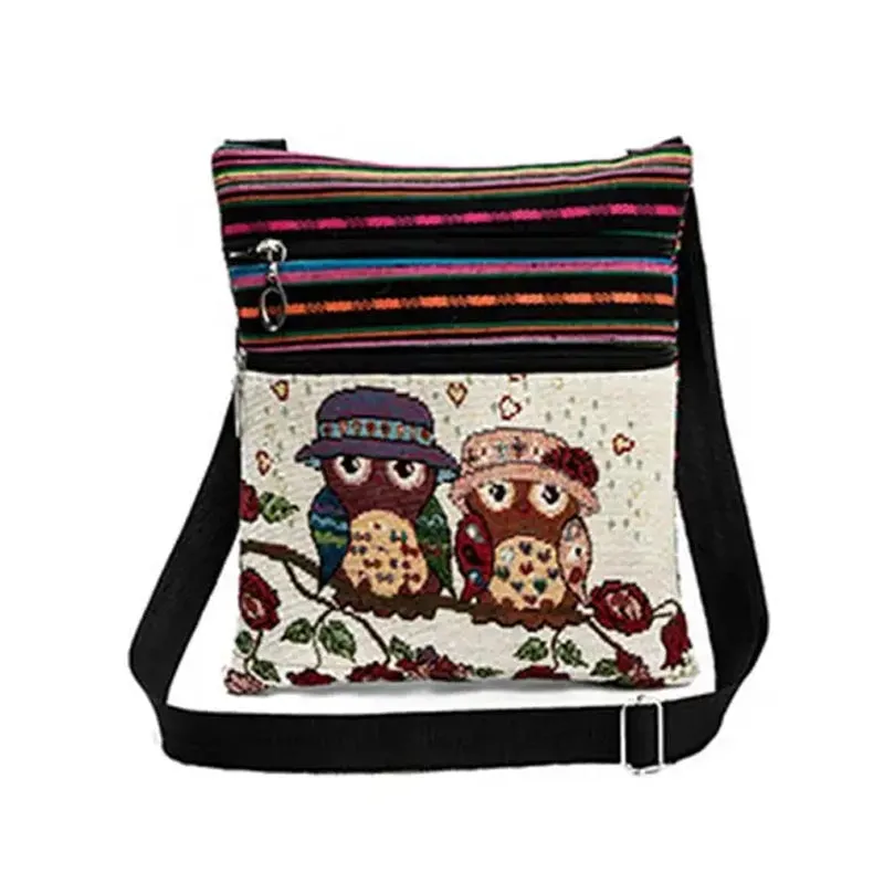 Creative Style Cute Owl Crossbody Bag