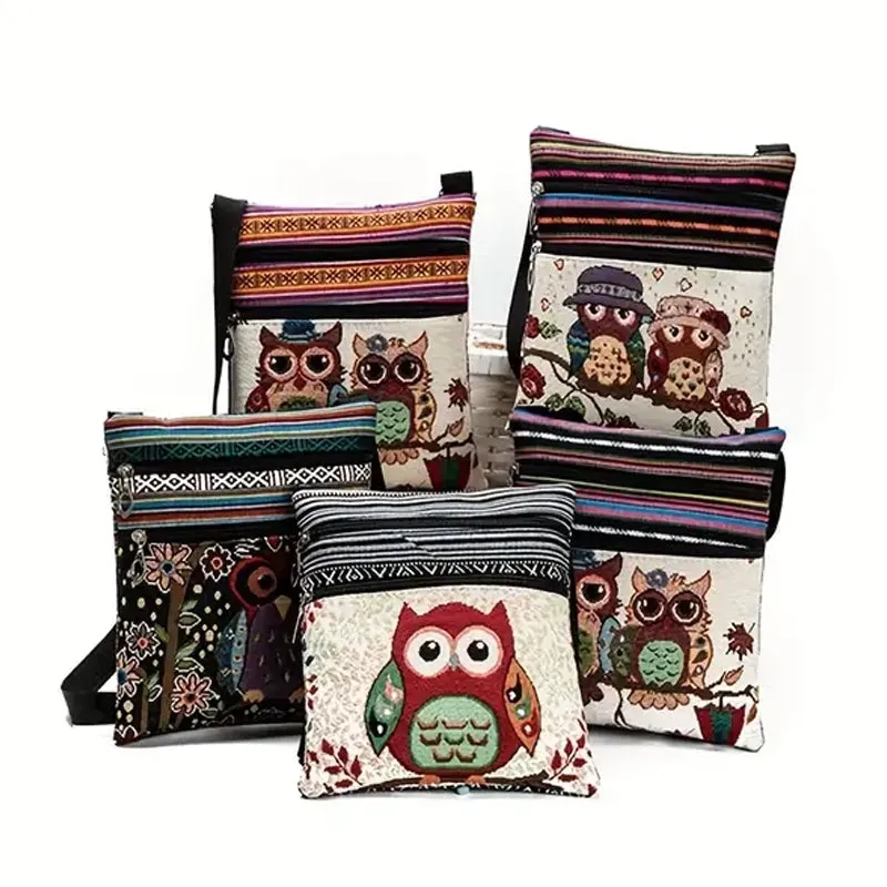 Creative Style Cute Owl Crossbody Bag