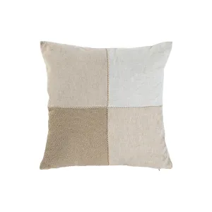 Cushion Home ESPRIT White Beige Patchwork Cottage 45 x 45 cm