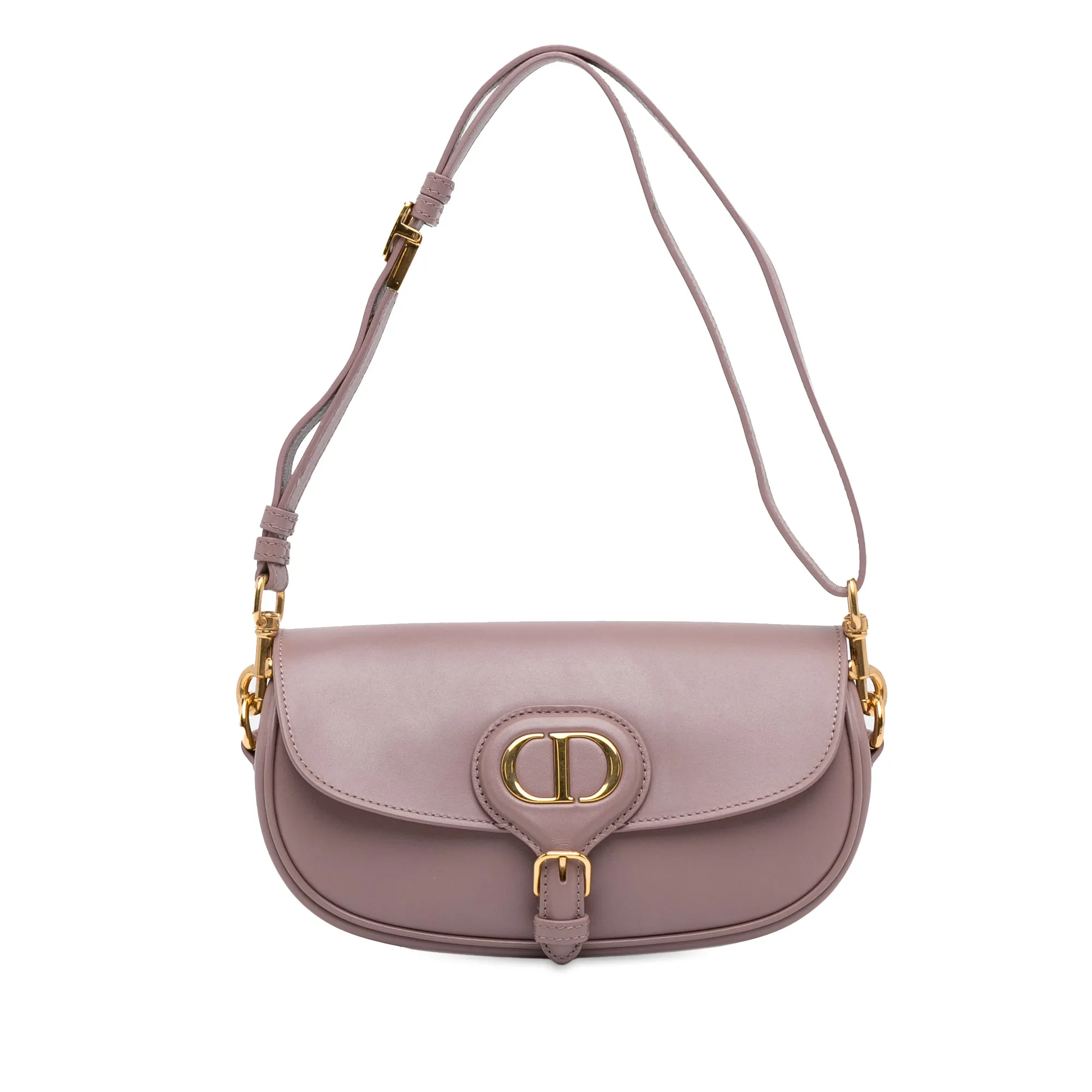 Dior Bobby East West Crossbody Purple Calfskin