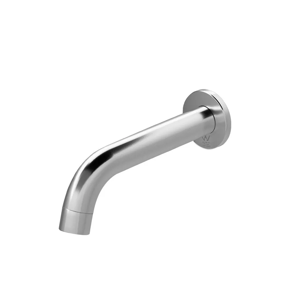 Durable Brass Wall Bath Spout, No-Splash Aerator - Cefito