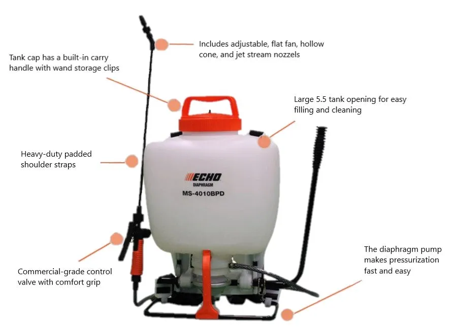 ECHO MS-4010BP Backpack Sprayer