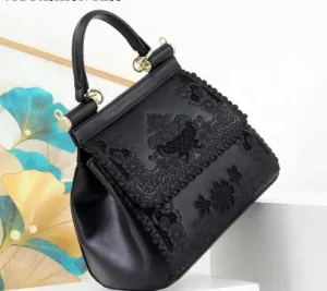 Elegant Hollow Design Handbag