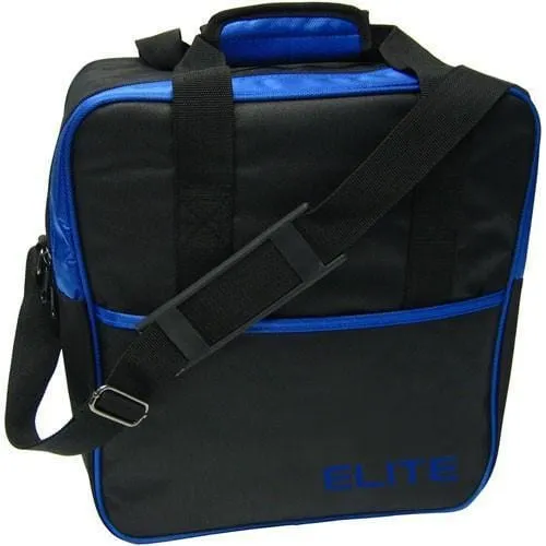 Elite Single Tote Bowling Bag Blue