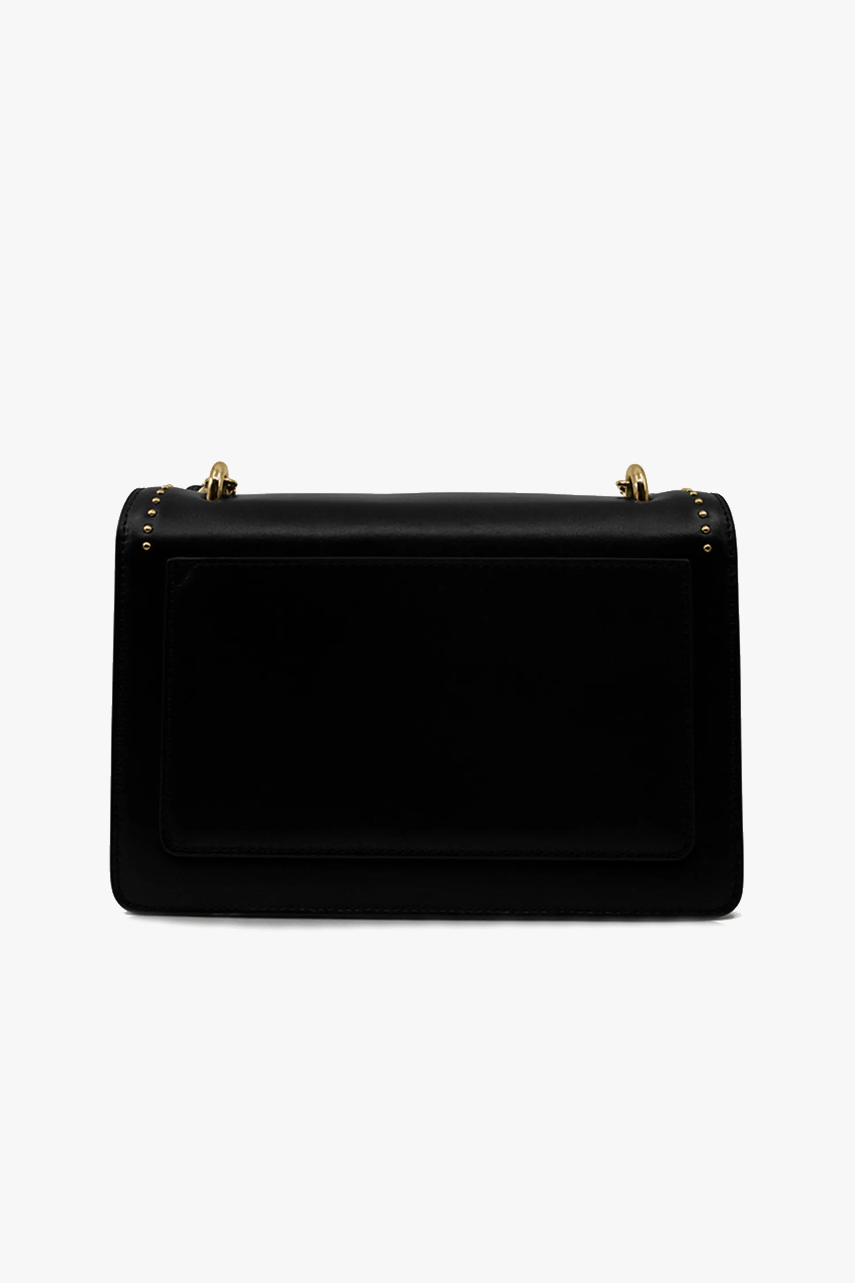 Embellished Flap Bag Black/Gold