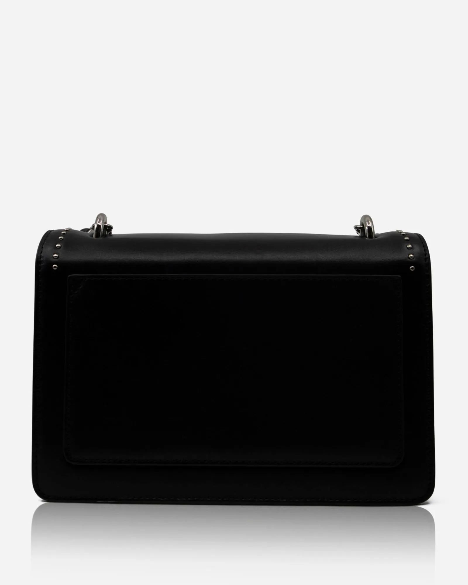 Flap Bag Black/Silver