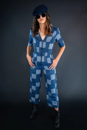 Forgotten Saints LA "Workin' Class"  Patchwork Coveralls