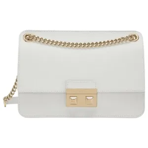 Furla Bella Small Crossover Bag - Talco White