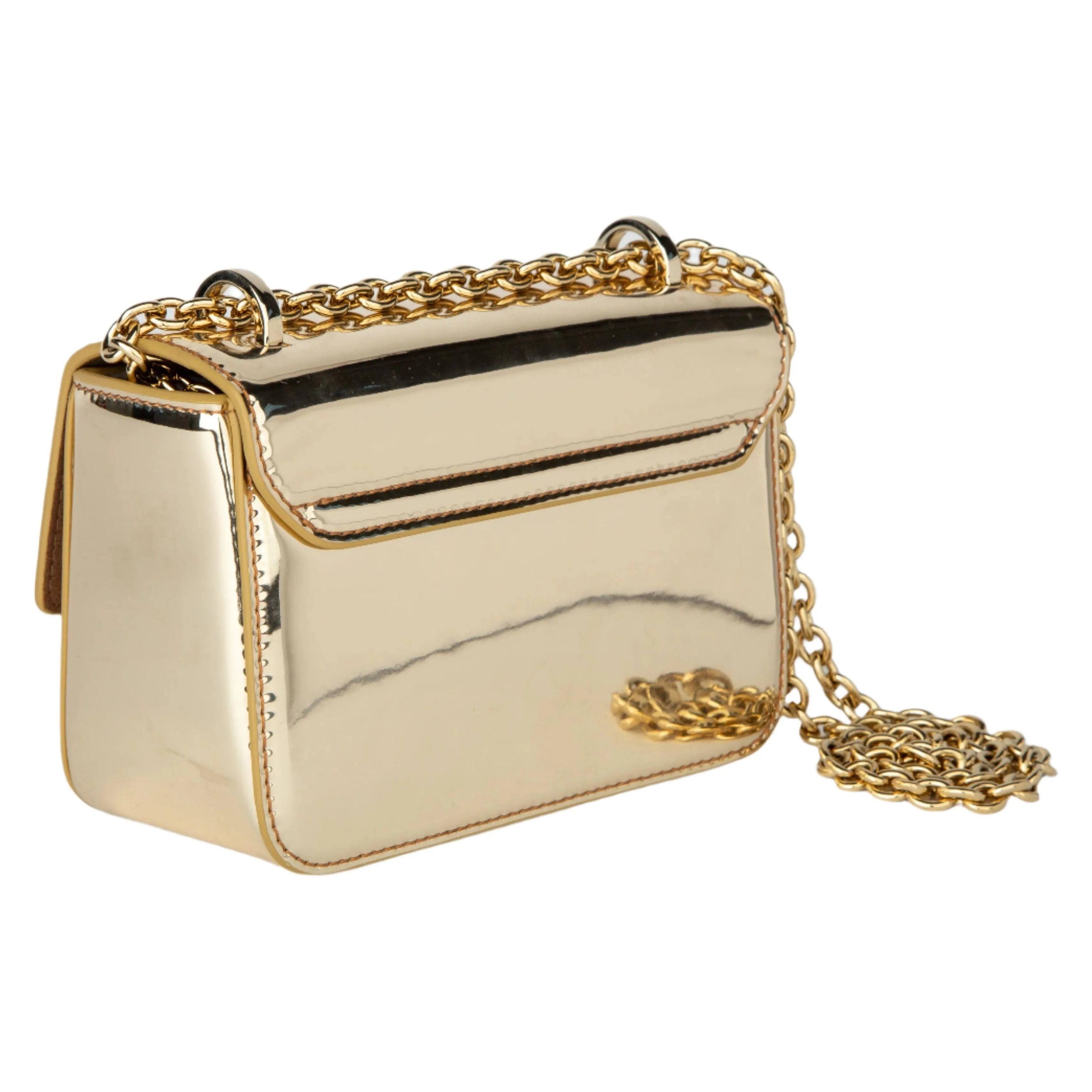 Furla Metropolis Mini Crossbody - Light Gold