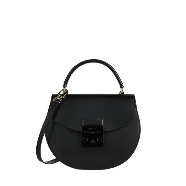 Furla Metropolis Top Handle Round - Nero/Black