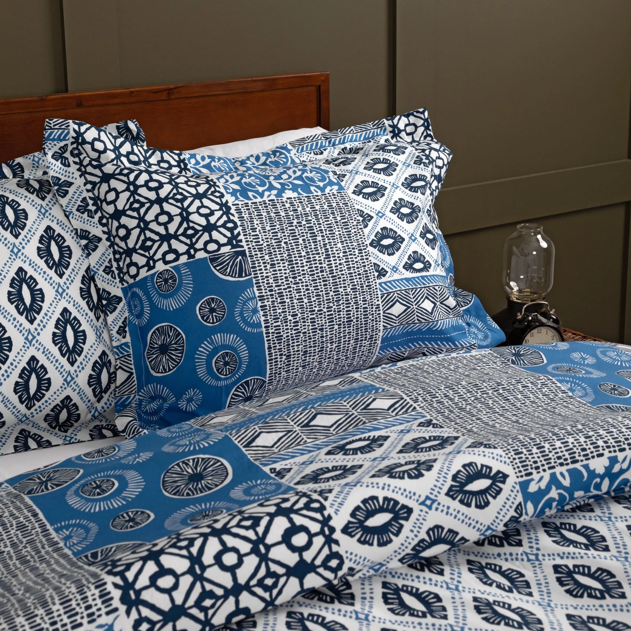 Global Patchwork Duvet Cover Set