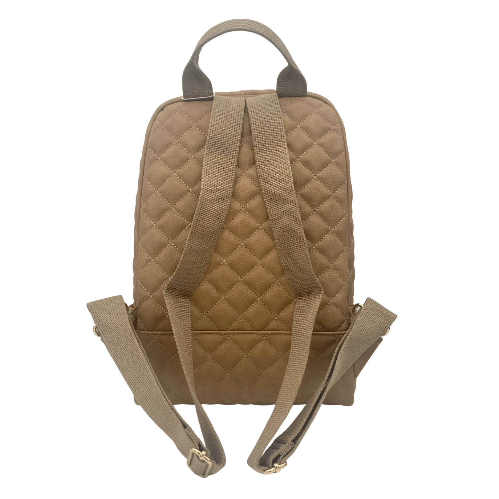 GUNAS Cougar Quilted Backpack - Tan New w/Tags