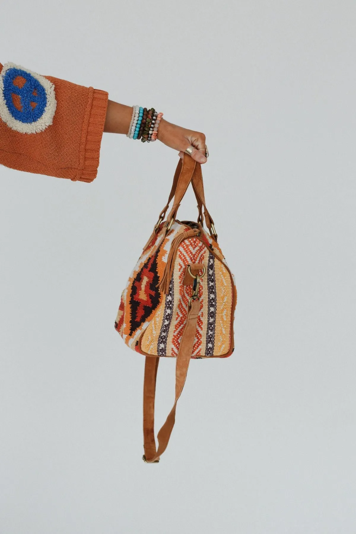 Handwoven Multicolored Nomads Dream Bag