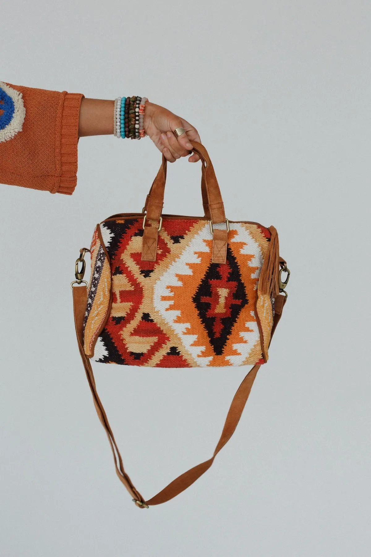 Handwoven Multicolored Nomads Dream Bag