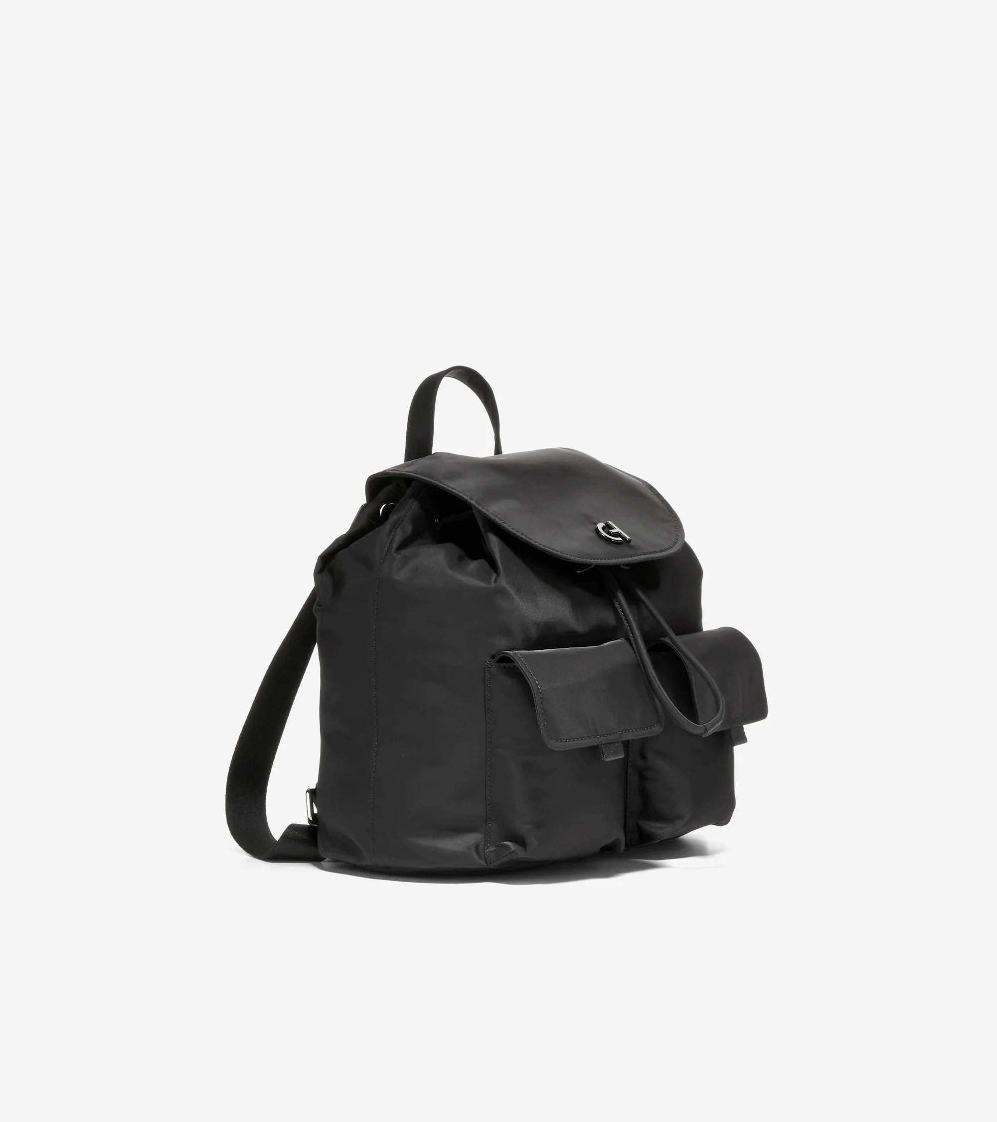 Nylon Flap Backpack