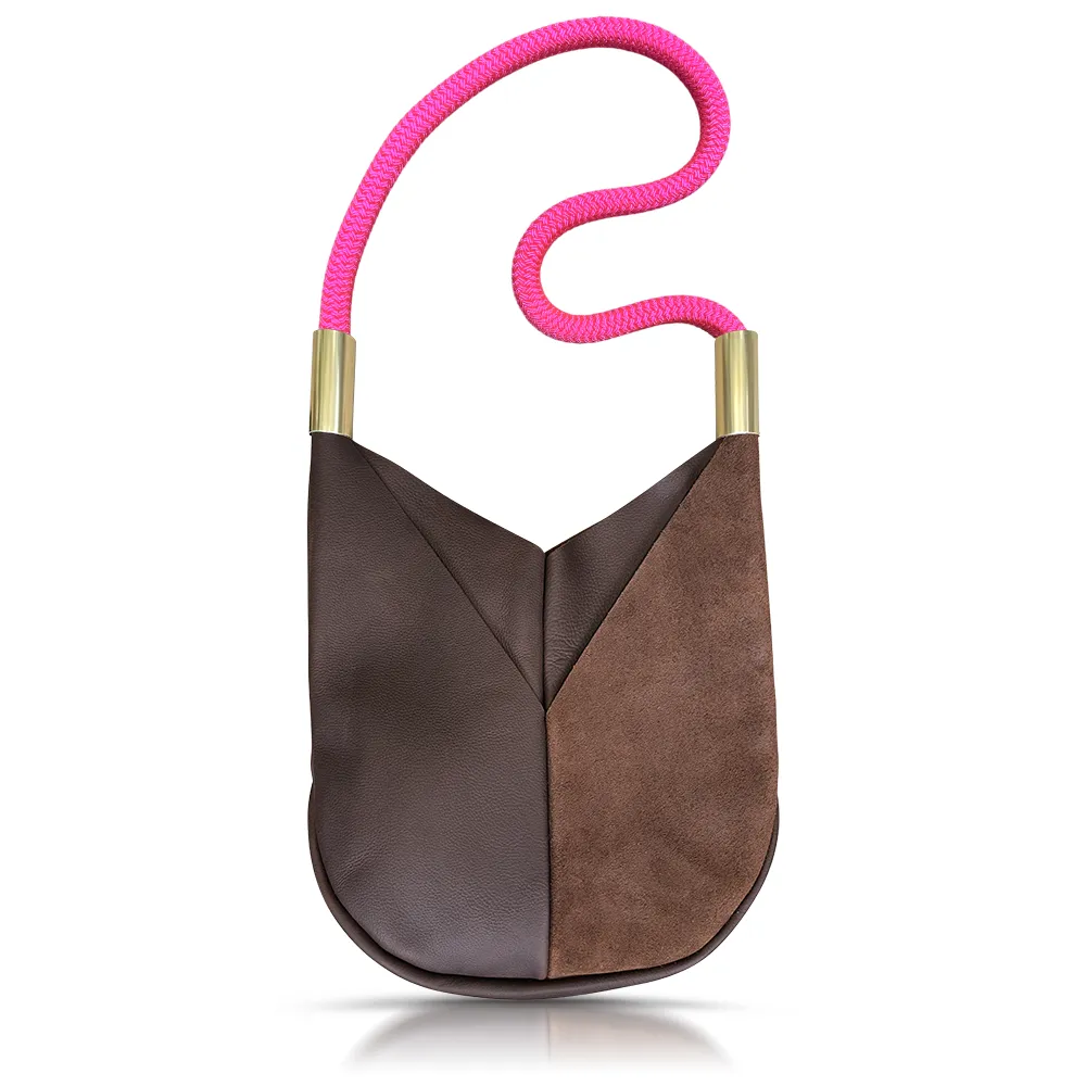 Original Wildwood Bag | Large Crossbody in Brown Leather