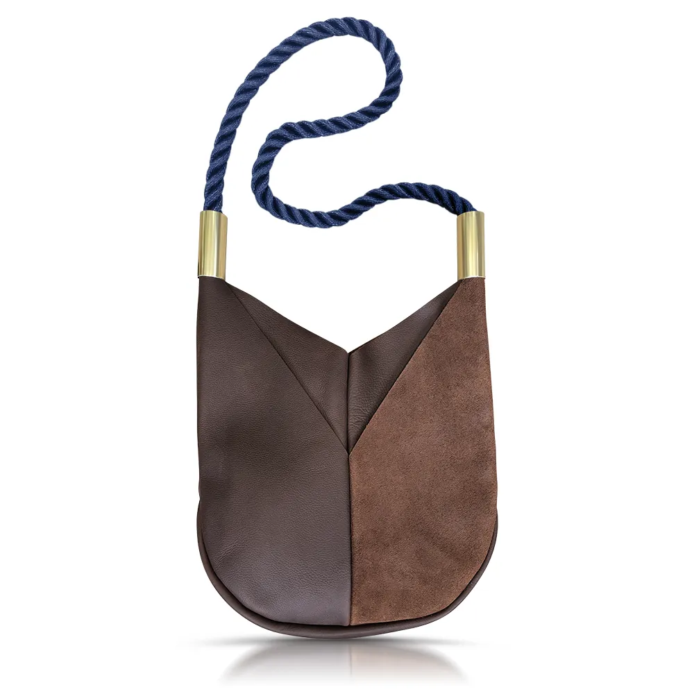 Original Wildwood Bag | Large Crossbody in Brown Leather