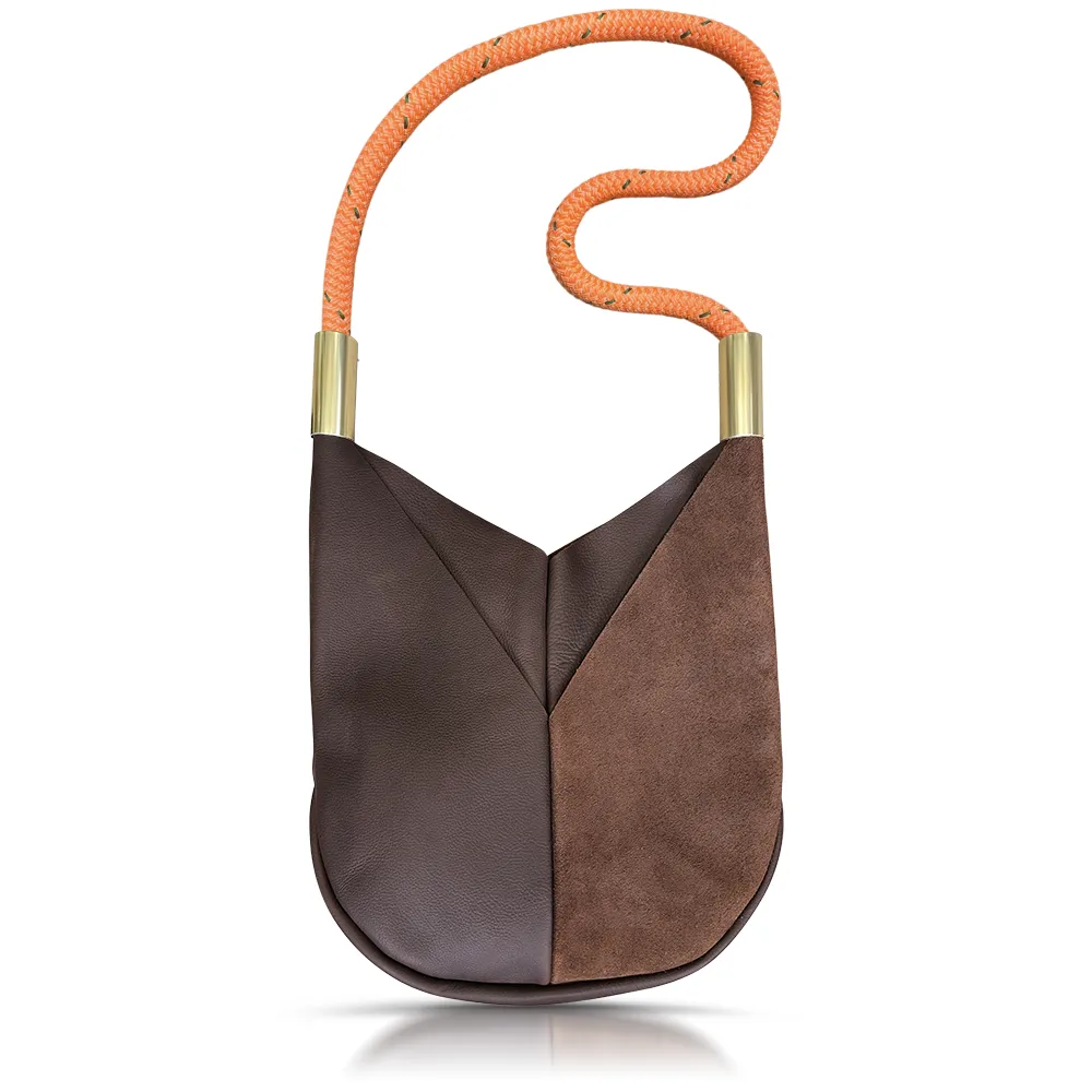 Original Wildwood Bag | Large Crossbody in Brown Leather