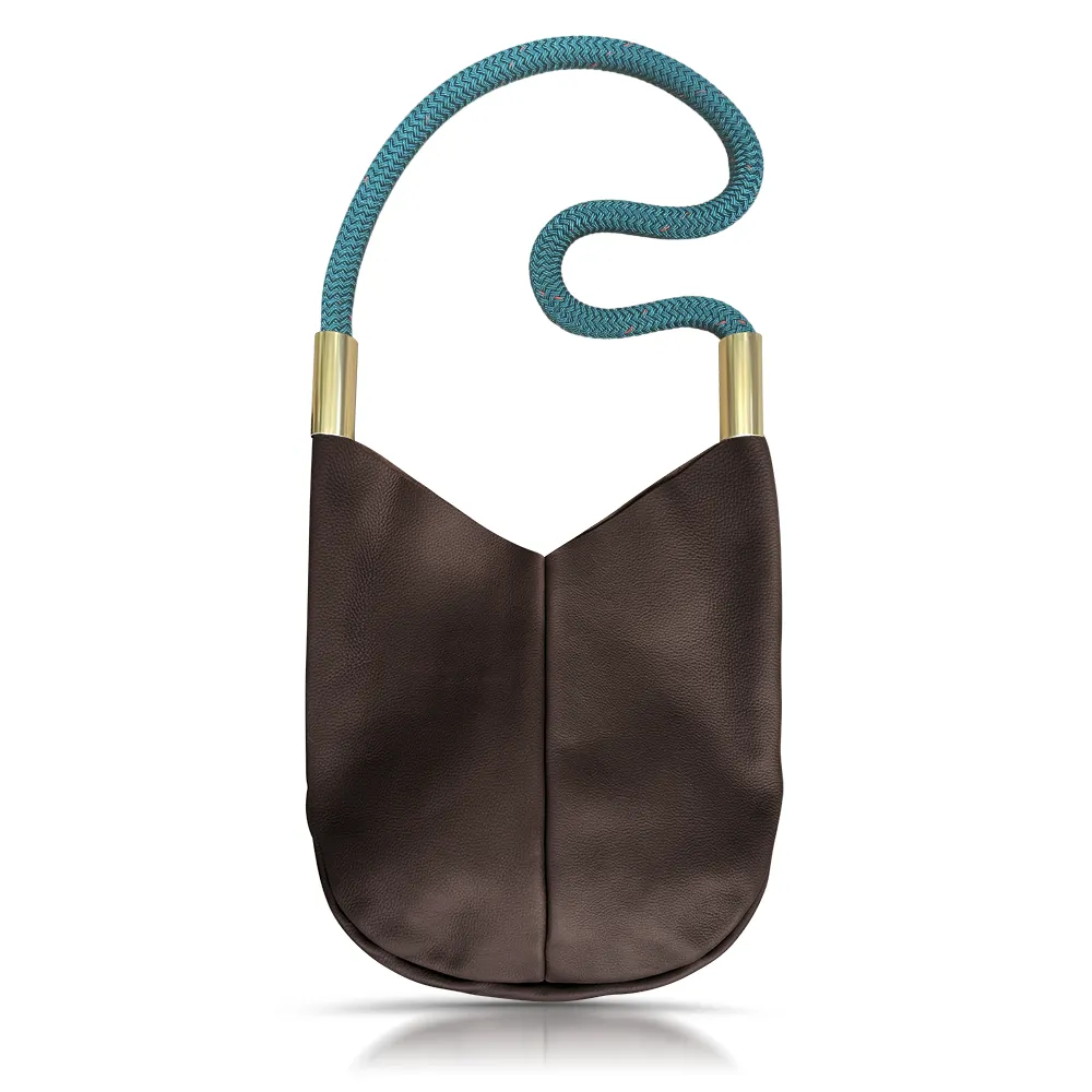 Original Wildwood Bag | Large Crossbody in Brown Leather