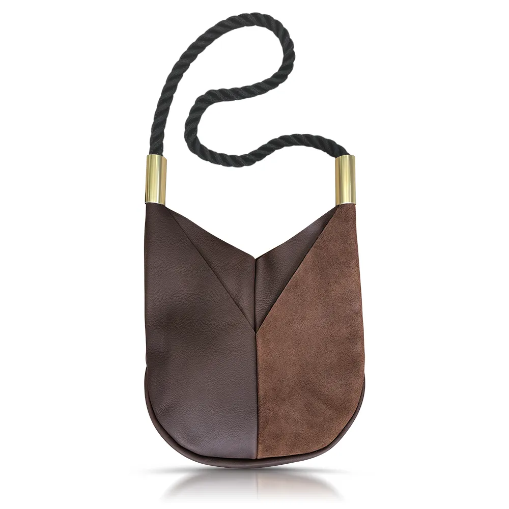 Original Wildwood Bag | Large Crossbody in Brown Leather