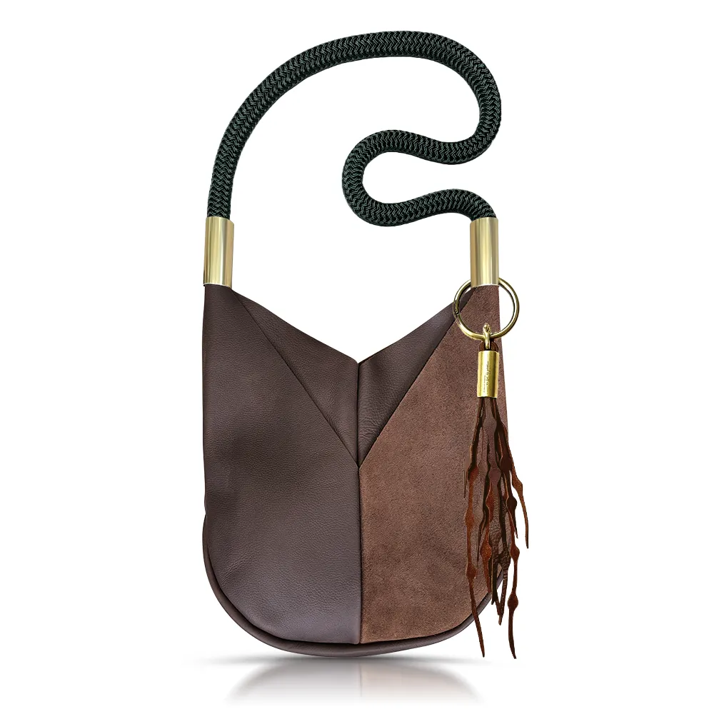 Original Wildwood Bag | Large Crossbody in Brown Leather