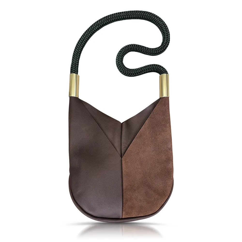 Original Wildwood Bag | Large Crossbody in Brown Leather