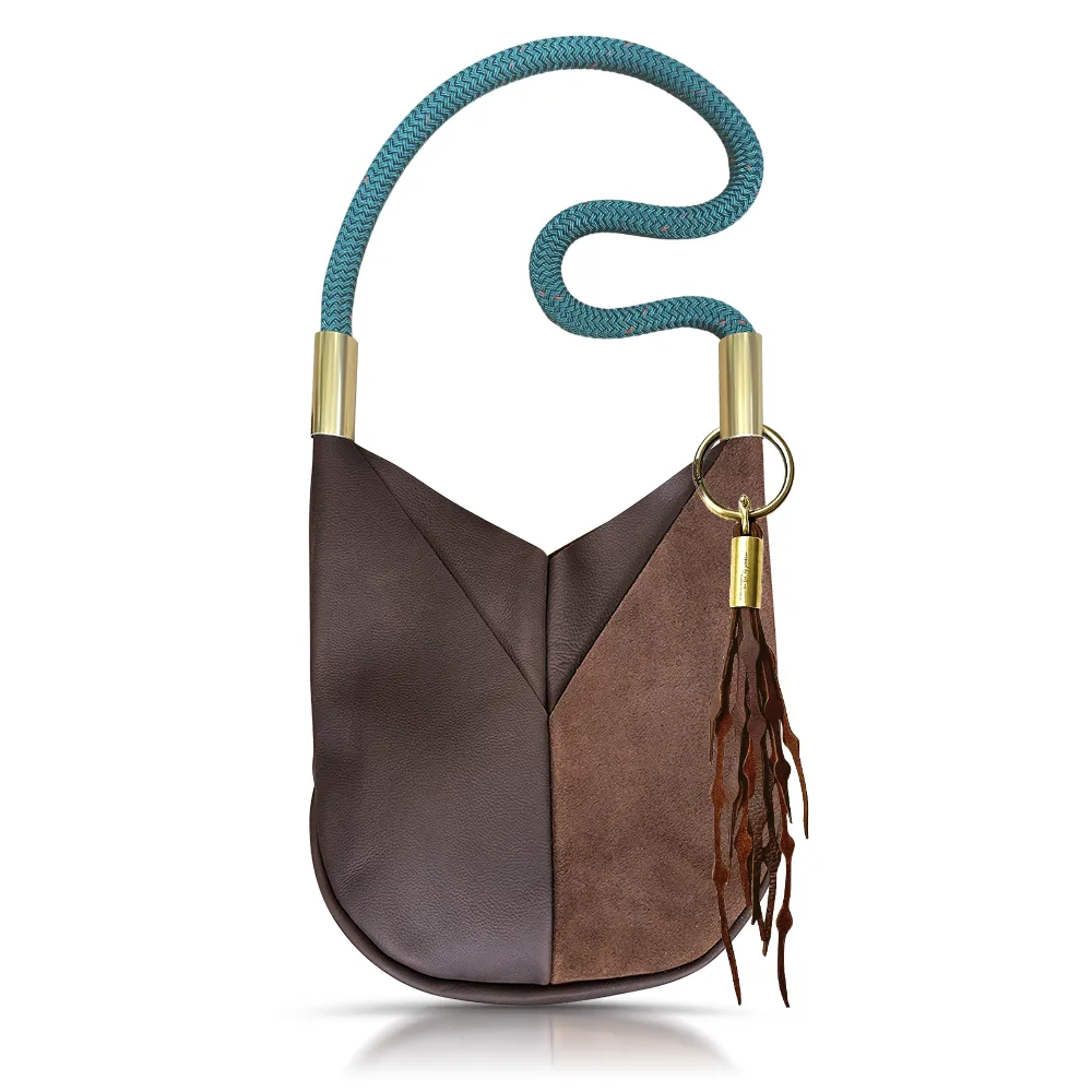 Original Wildwood Bag | Large Crossbody in Brown Leather