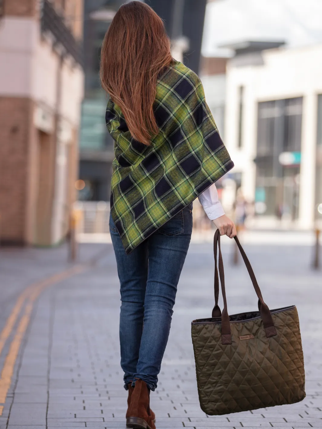 Oversized Tote Bag - Olive