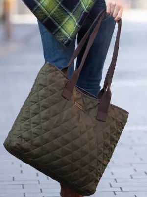 Oversized Tote Bag - Olive