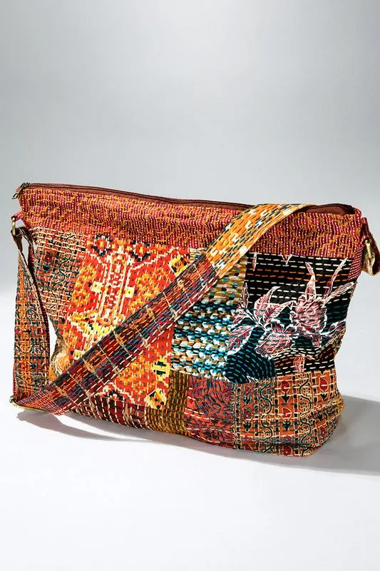 Patchwork Crossbody Bag