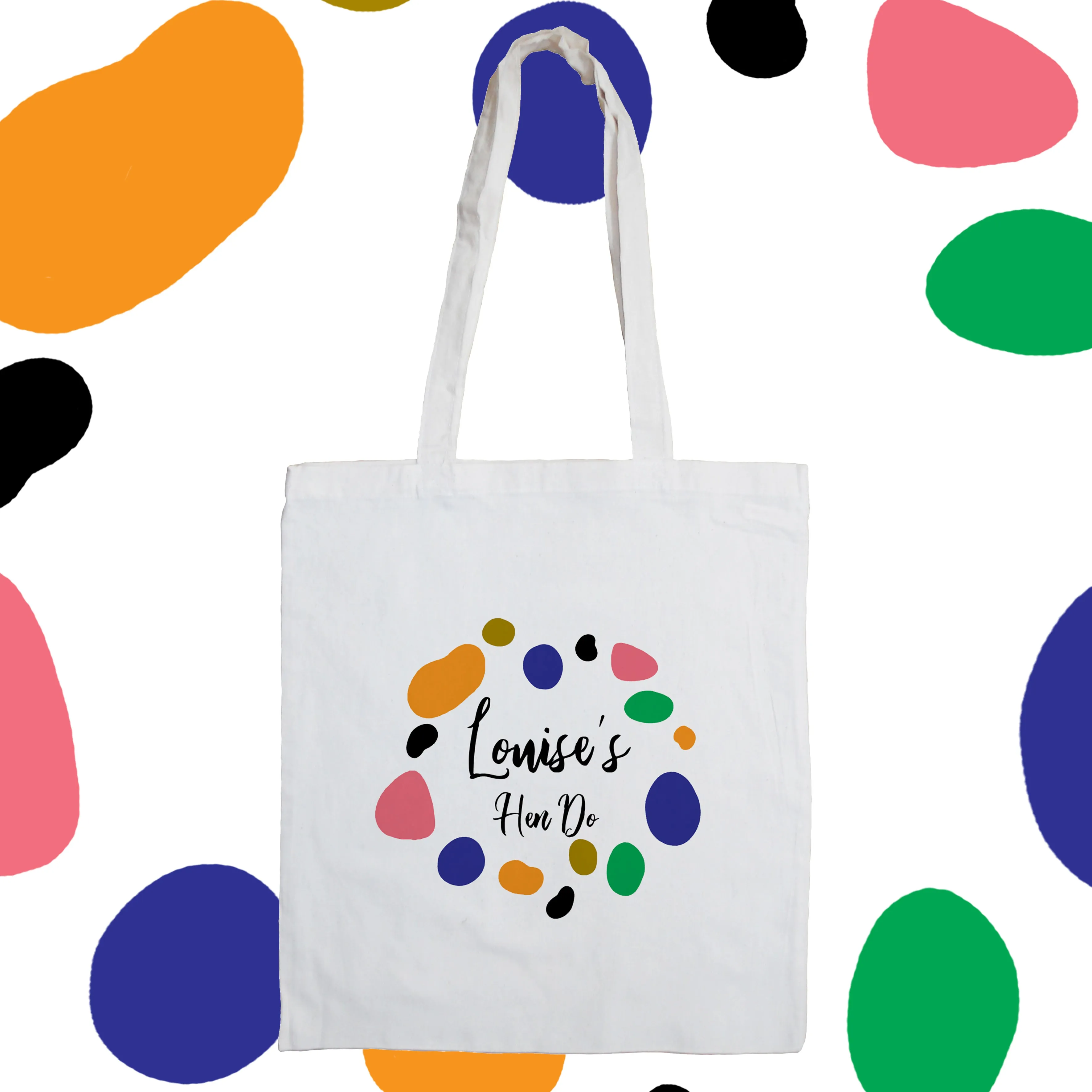 Pebbles - Personalised Tote Bag