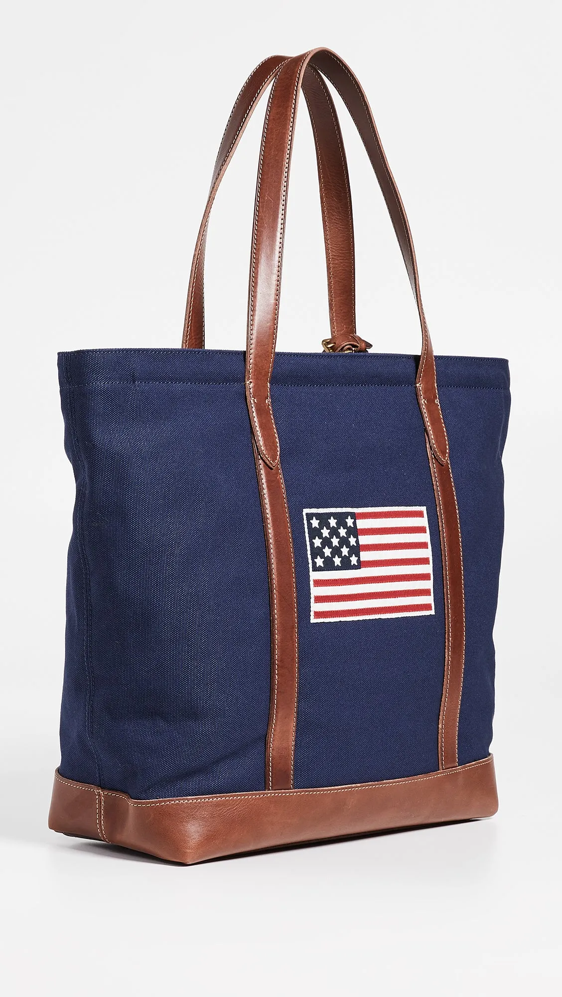 Polo Ralph Lauren American Flag Sweater Tote Bag